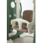 Горка с качелями UNIX Kids Dino Green