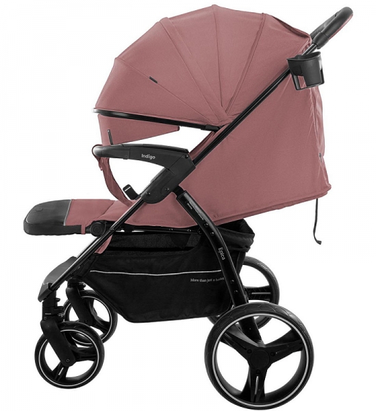 Детская прогулочная коляска Indigo Epica XL розовый