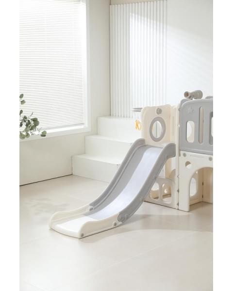 Игровой комплекс с горкой UNIX Kids Star Grey