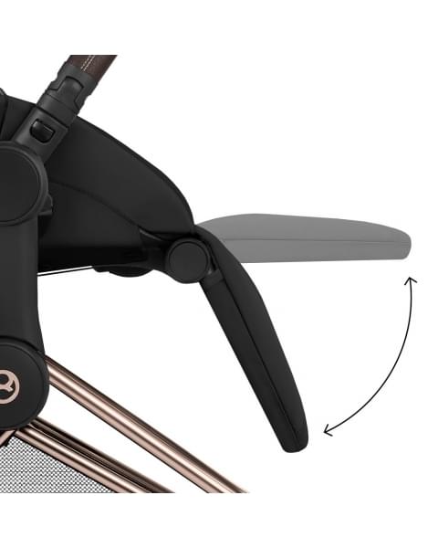 Коляска Cybex Priam V Rosegold Style Collection 2 в 1 Sepia Black