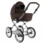 Детская коляска Roan Bass Next Classic 2.0 d14 3 в 1 с автокреслом Tutis Elo Lux EduSky Black BSNC/93/2 Turkish Coffe/Black/руч.Cappuccino