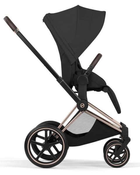 Коляска Cybex Priam V Rosegold Style Collection 2 в 1 Sepia Black