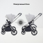 Детская коляска Rant Flex Therm Soft 3 в 1 с автокреслом Cruise Stone Grey