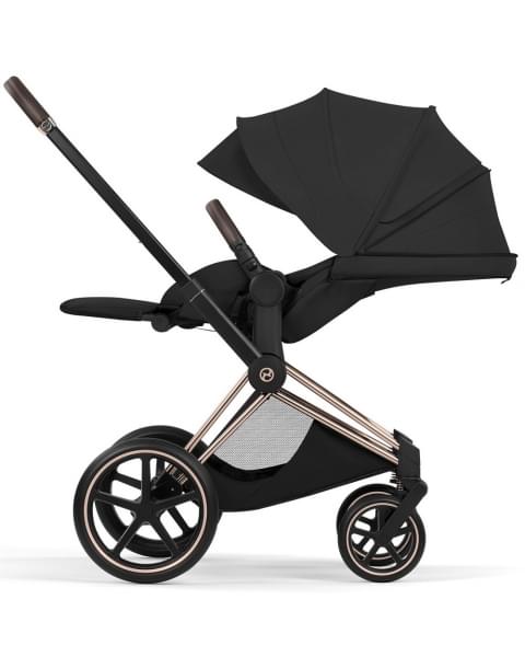 Коляска Cybex Priam V Rosegold Style Collection 2 в 1 Sepia Black