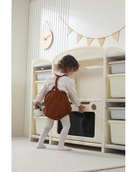 Кухня детская UNIX Kids Cook & Store 8 ящиков Grey