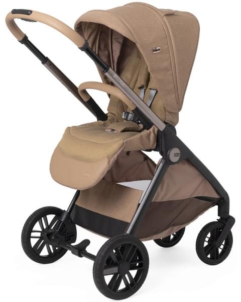 Коляска 2 в 1 Chicco Bellagio, Caramel (Карамель) без накидки на ножки