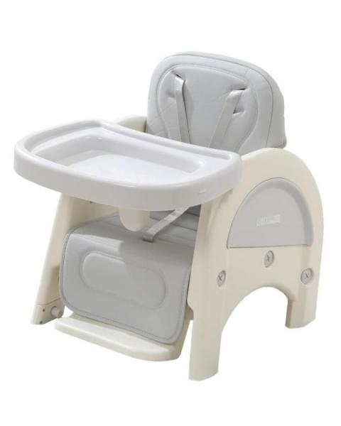 Стул для кормления UNIX Kids Cloud Трансформер (3 in 1) Grey