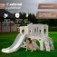 Игровой комплекс с горкой UNIX Kids Star Grey