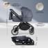 Детская коляска Farfello Baby Shell 3 в 1 2024 серый