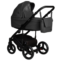 Коляска Indigo LAMAR 2 в 1 (La 07 (т.серая кожа)