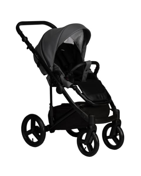 Коляска Indigo LAMAR 2 в 1 (La 07 (т.серая кожа)