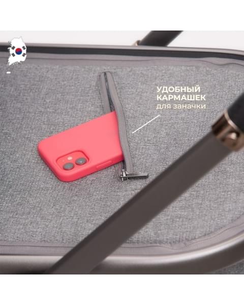 Коляска 2 в 1 Agex Prima 4x4, Black (Черный)
