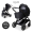 Коляска 2 в 1 Agex Prima Pro, Black (Черный)