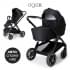 Коляска 2 в 1 Agex Prima Pro, Black (Черный)