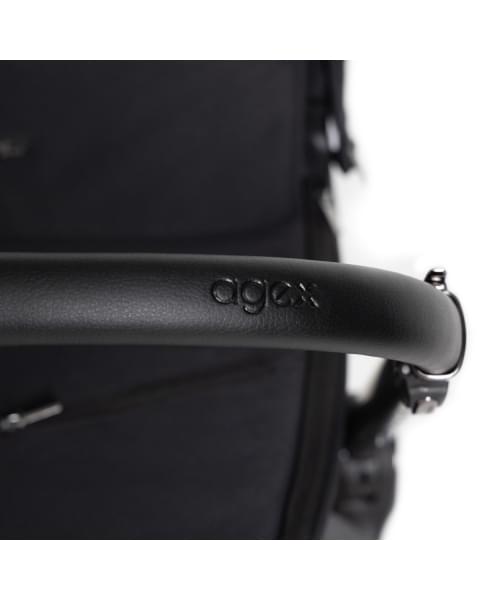 Коляска 2 в 1 Agex Prima Pro, Black (Черный)