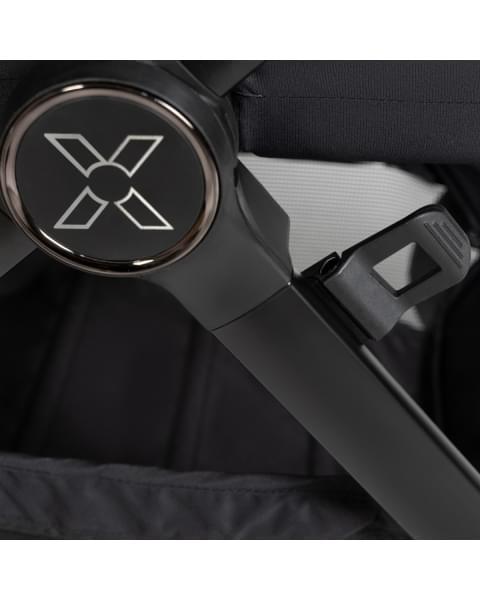 Коляска 2 в 1 Agex Prima Pro, Black (Черный)