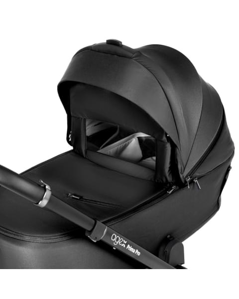 Коляска 2 в 1 Agex Prima Pro, Black (Черный)