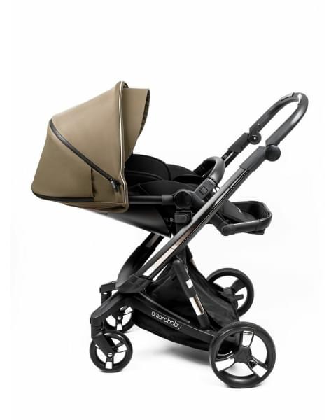 Коляска детская 2 в 1 AmaroBaby Tutum, Beige