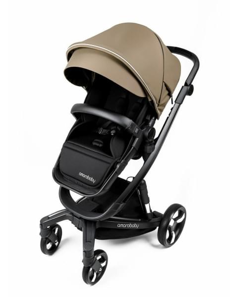 Коляска детская 2 в 1 AmaroBaby Tutum, Beige
