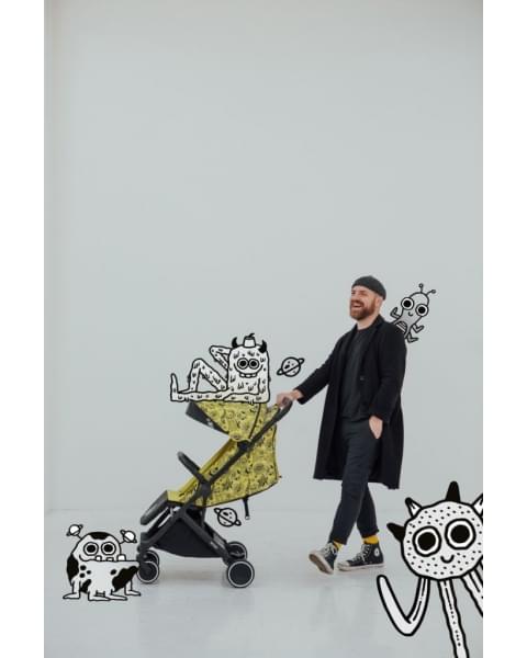 Коляска 2 в 1 Anex Air-X Special Edition, Woo / Пришельцы (Ax-SE-01)