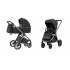 Коляска 2 в 1 Carrello Omega CRL-6530/1, Absolute Black (Черный)