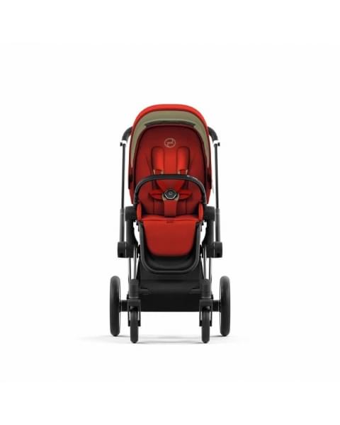 Коляска 2 в 1 Cybex Priam IV шасси Rose Gold, Autumn Gold (Оранжевый)