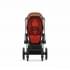 Коляска 2 в 1 Cybex Priam IV шасси Rose Gold, Autumn Gold (Оранжевый)