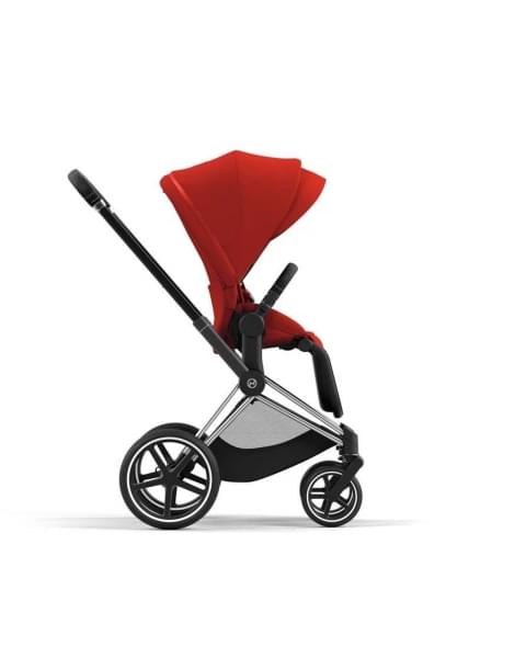 Коляска 2 в 1 Cybex Priam IV шасси Rose Gold, Autumn Gold (Оранжевый)