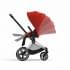 Коляска 2 в 1 Cybex Priam IV шасси Rose Gold, Autumn Gold (Оранжевый)