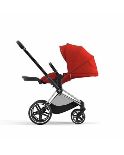 Коляска 2 в 1 Cybex Priam IV шасси Rose Gold, Autumn Gold (Оранжевый)