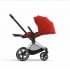 Коляска 2 в 1 Cybex Priam IV шасси Rose Gold, Autumn Gold (Оранжевый)