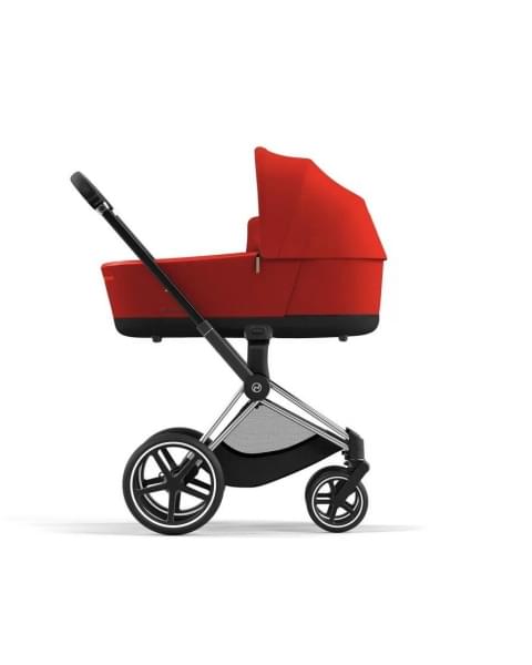 Коляска 2 в 1 Cybex Priam IV шасси Rose Gold, Autumn Gold (Оранжевый)