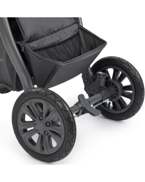 Коляска 2 в 1 Happy Baby Mommer Pro Nova (надувные колеса), Dark Grey Nova (Темно-серый)