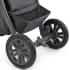 Коляска 2 в 1 Happy Baby Mommer Pro Nova (надувные колеса), Dark Grey Nova (Темно-серый)