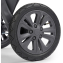 Коляска 2 в 1 Happy Baby Mommer Pro Nova (надувные колеса), Dark Grey Nova (Темно-серый)