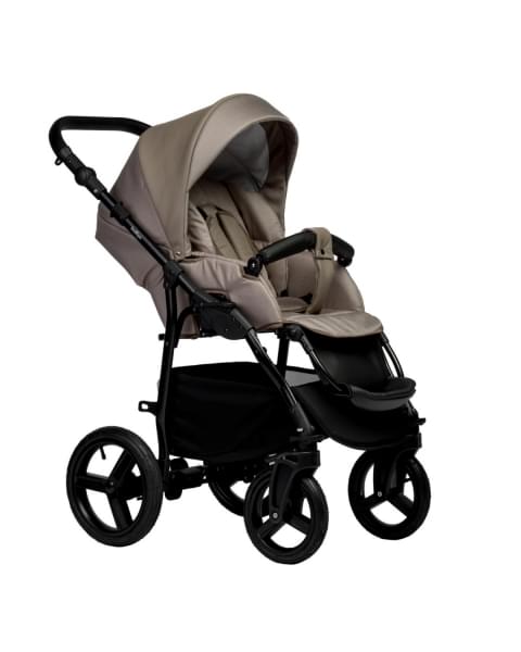 Коляска 2 в 1 Indigo Impulse Eco, Ie 05 (Темно-бежевый)
