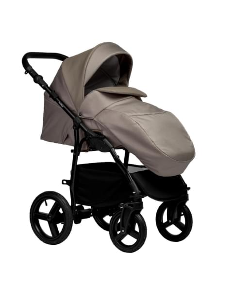 Коляска 2 в 1 Indigo Impulse Eco, Ie 05 (Темно-бежевый)
