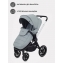 Коляска 2 в 1 Mowbaby Zoom PU silver green tea