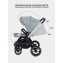Коляска 2 в 1 Mowbaby Zoom PU silver green tea