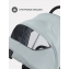 Коляска 2 в 1 Mowbaby Zoom PU silver green tea