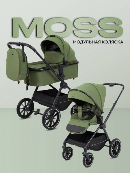Детская коляска Rant Moss 2 в 1 Olive 2025