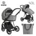 Коляска 2 в 1 Roan Sol, Cloud Grey (Серый)