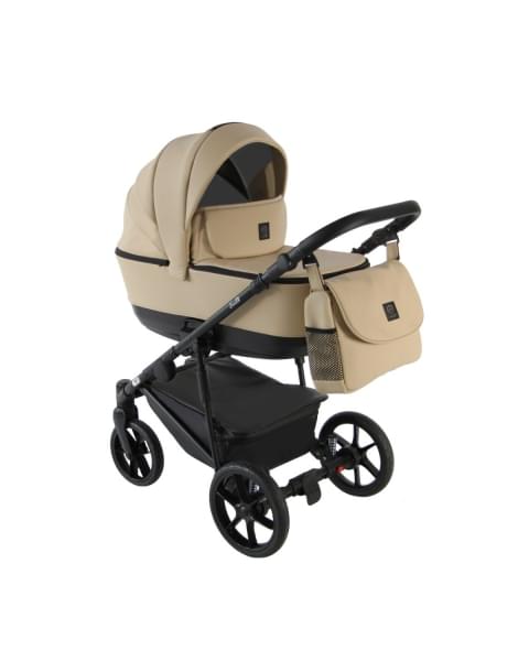 Коляска 2 в 1 Sevillababy Tisso, TIS-02 - Бежевый / Эко-кожа