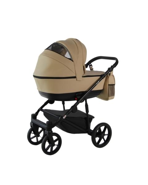 Коляска 2 в 1 Sevillababy Tisso, TIS-02 - Бежевый / Эко-кожа