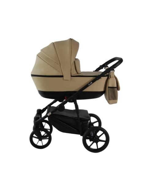 Коляска 2 в 1 Sevillababy Tisso, TIS-02 - Бежевый / Эко-кожа
