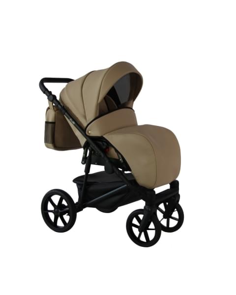 Коляска 2 в 1 Sevillababy Tisso, TIS-02 - Бежевый / Эко-кожа