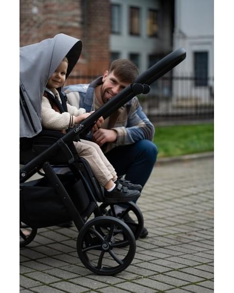 Коляска 2 в 1 Tutis Leo 3+, Stone Grey (227)