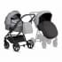 Коляска 2 в 1 Tutis Leo 3+, Stone Grey (227)