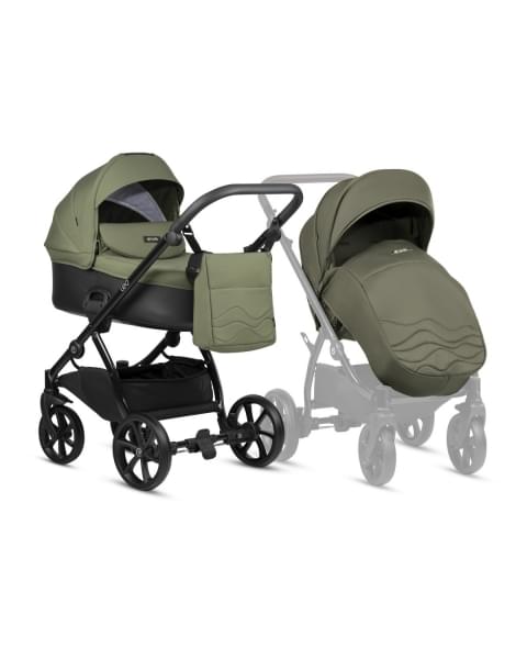 Коляска 2 в 1 Tutis Leo Plus, Green (302)