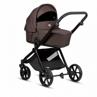 Коляска 2 в 1 Tutis Mio 3+ New Essential, Coffee Brown (024)